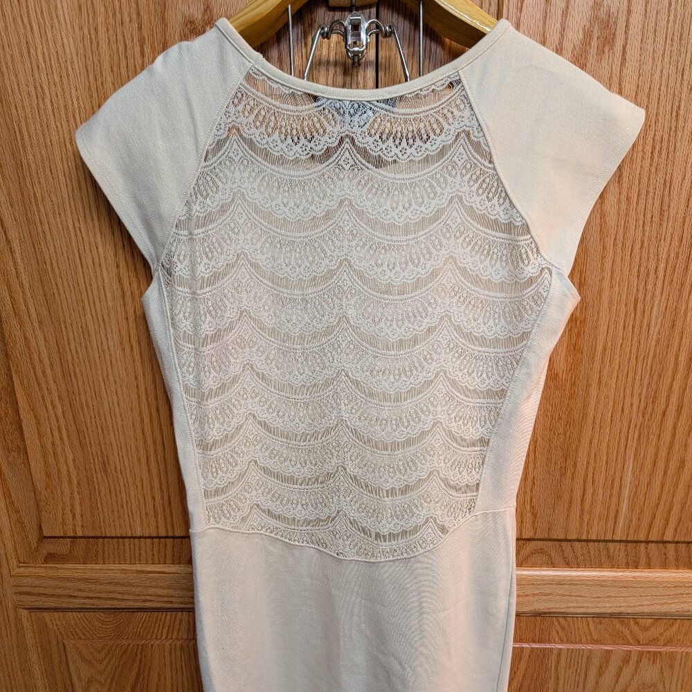 French Connection Lace Back Dress